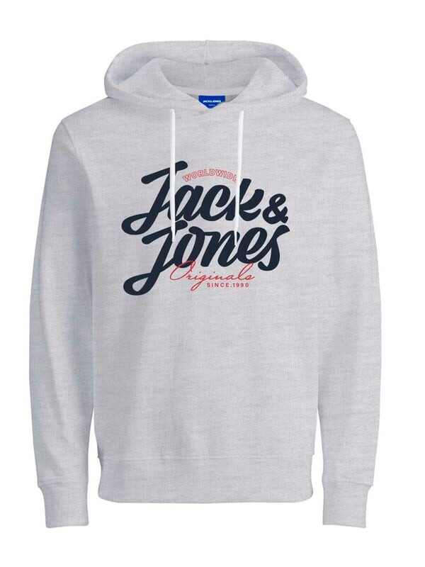 

Толстовка с капюшоном Jack & Jones, серый