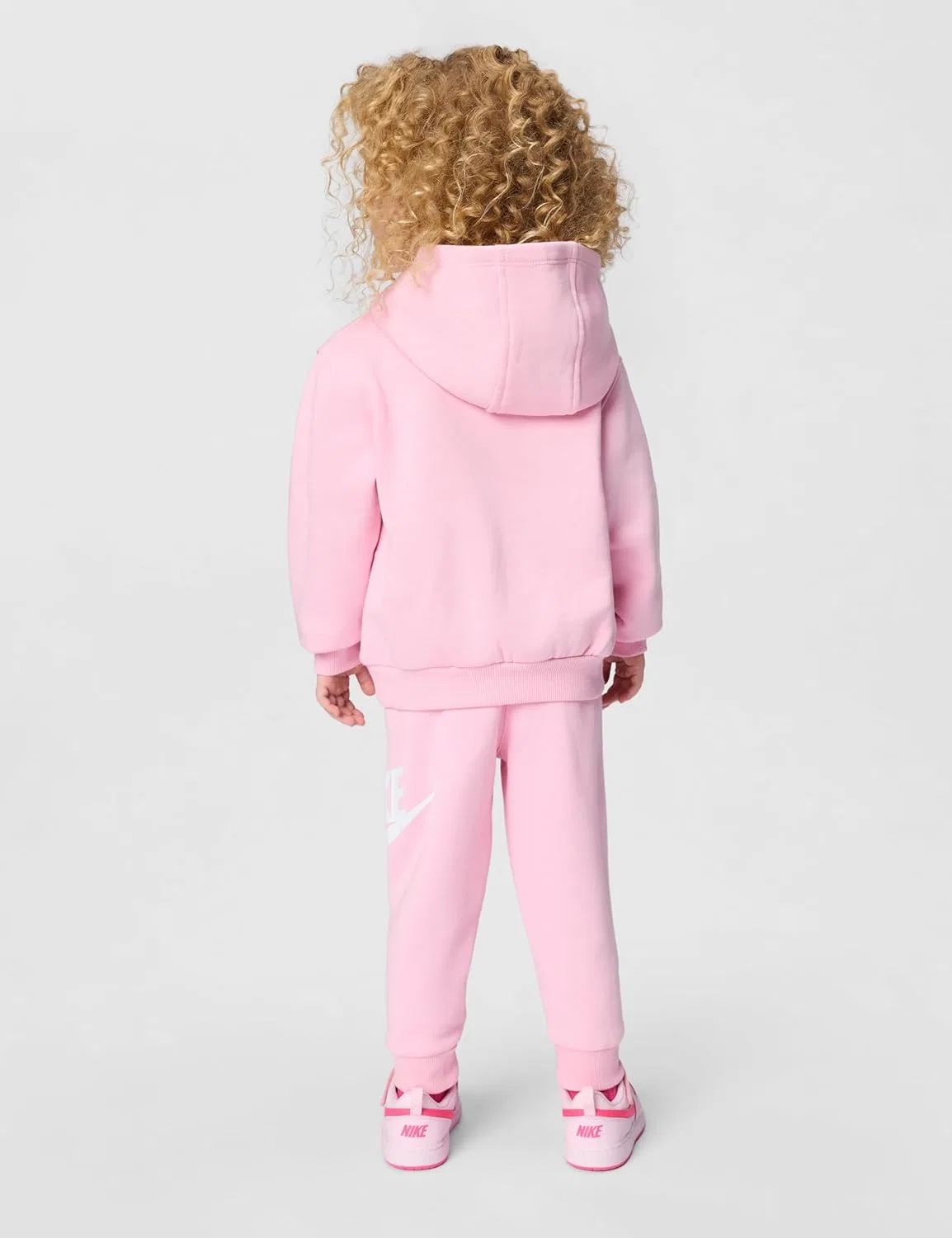 Детский спортивный костюм Nike с логотипом, Medium Soft Pink — фото 3