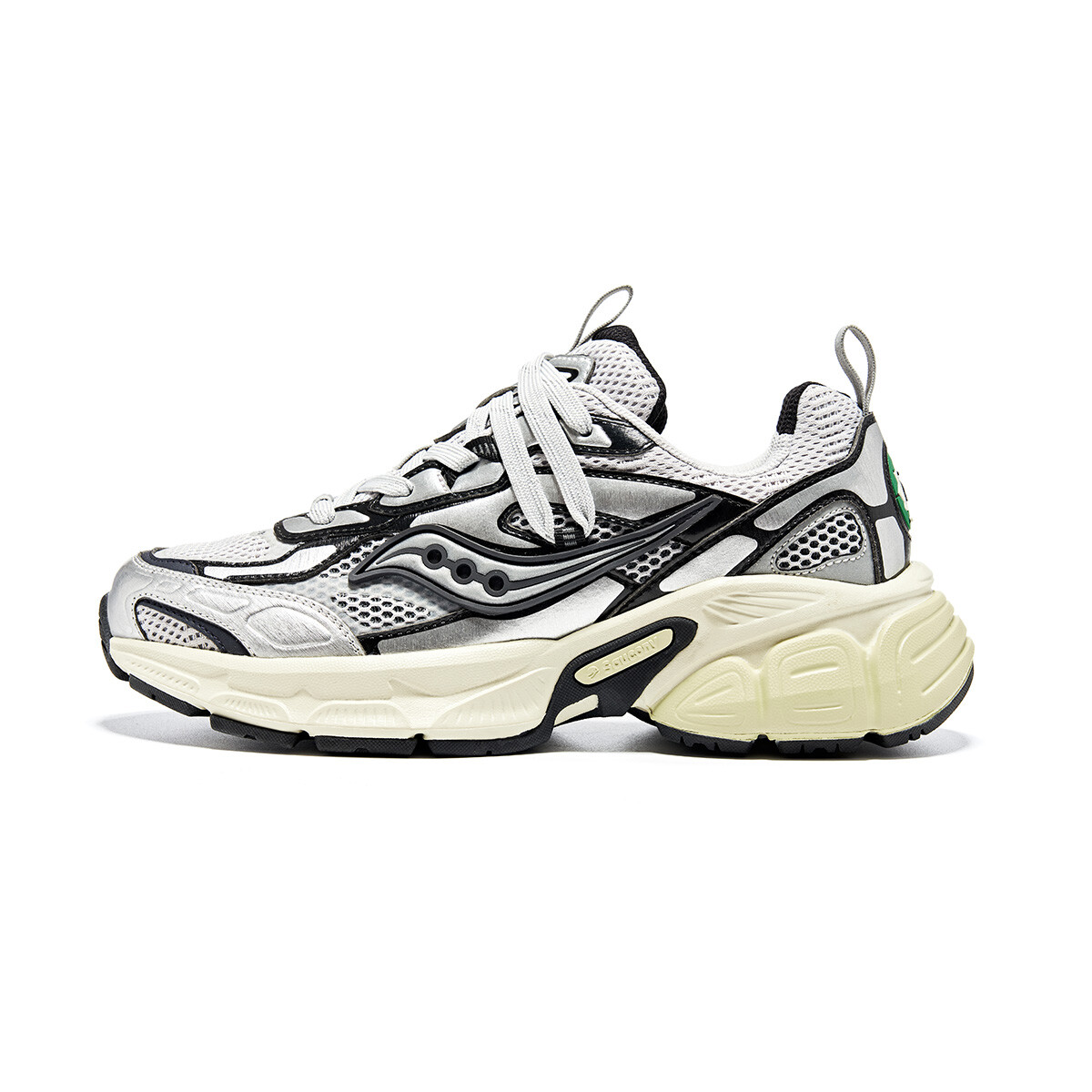 

Кроссовки для бега 2K CAVALRY унисекс с низким верхом черного цвета Saucony