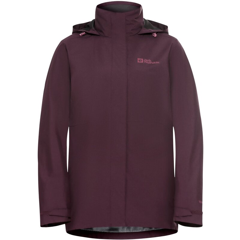 

Функциональная куртка rotwand 3in1 jkt w Jack Wolfskin, цвет amaranth
