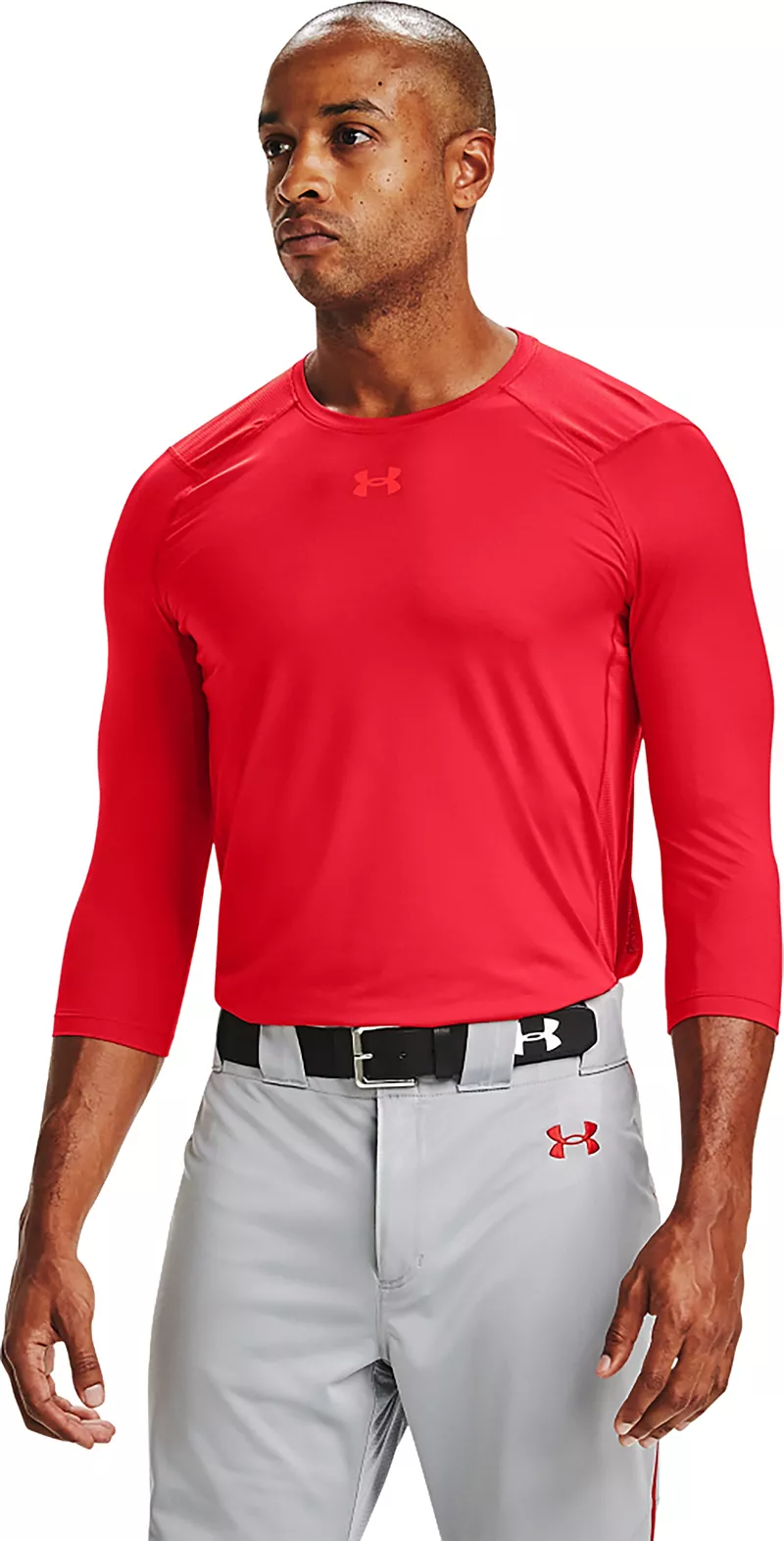 

Рубашка Under Armour Iso-Chill с рукавами 3/4, красный