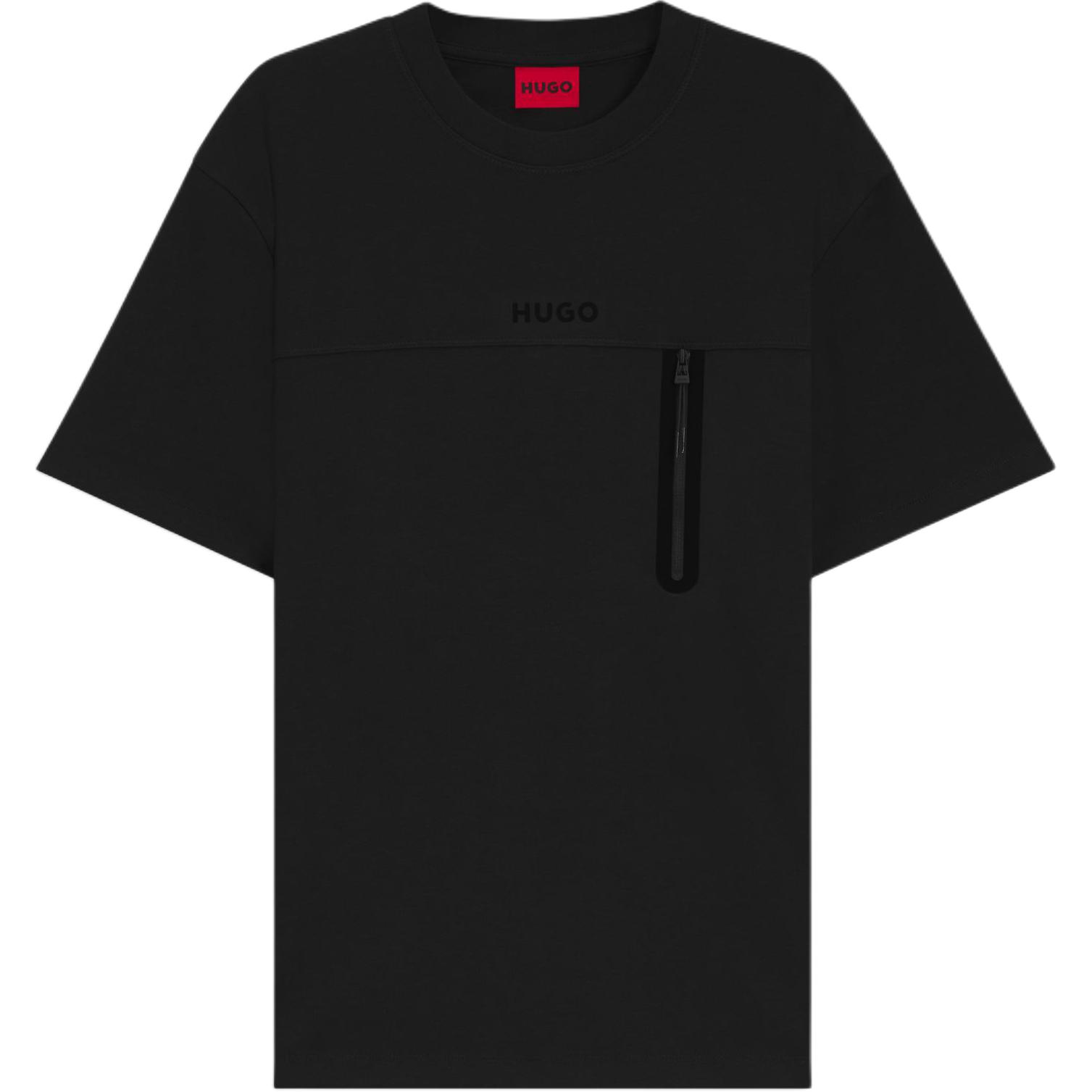 

HUGO BOSS Футболка мужская черная, Черный, HUGO BOSS Футболка мужская черная