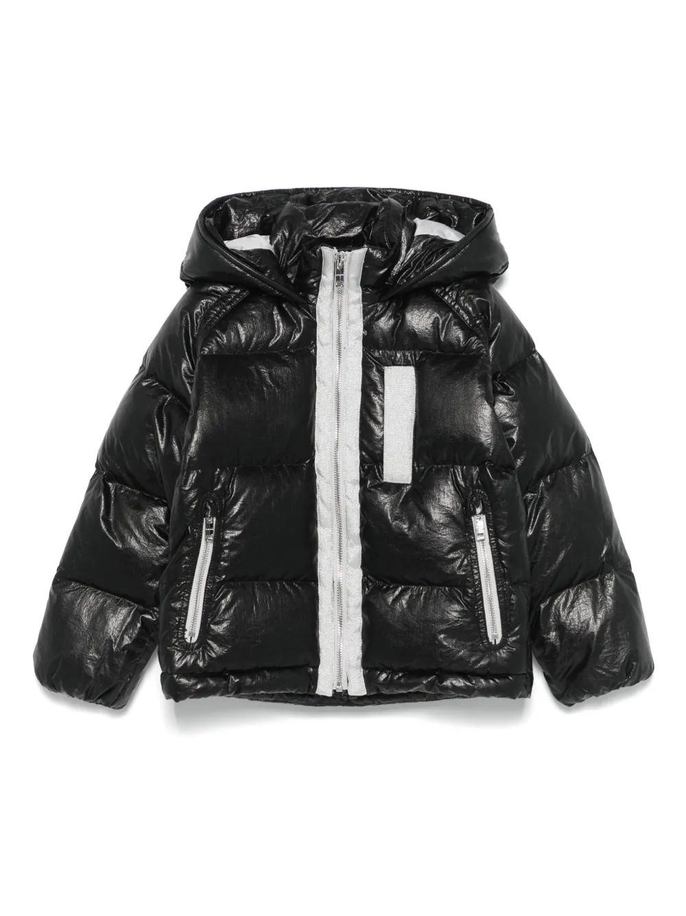 

Куртка с вышитым логотипом Givenchy Kids, черный