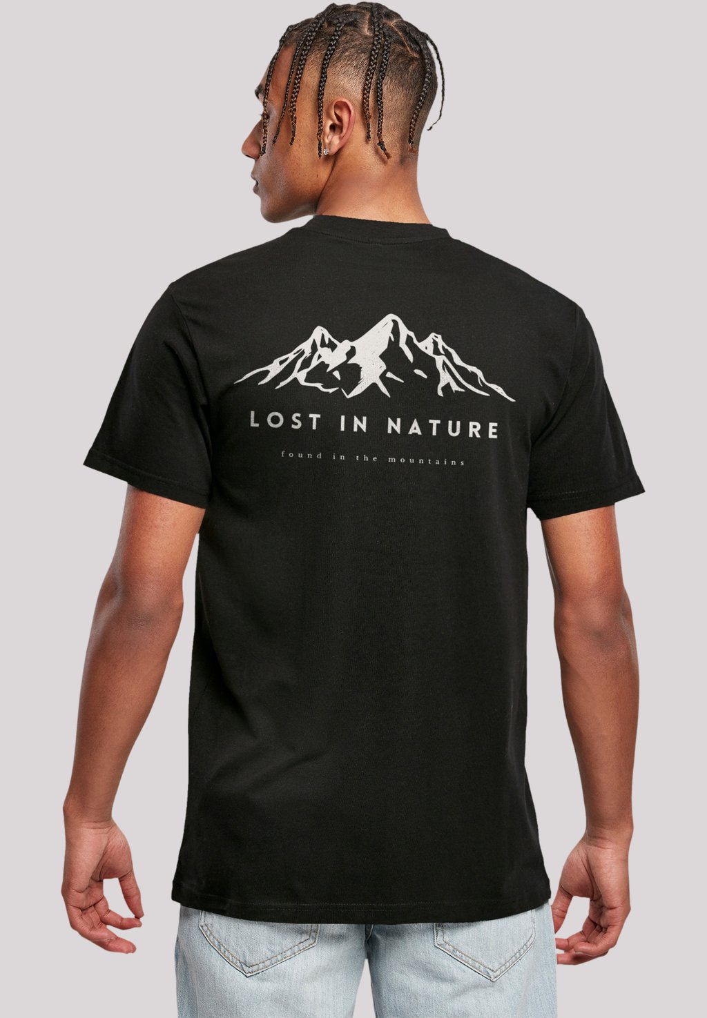 

Футболка с принтом MOUNTAIN F4NT4STIC, черный