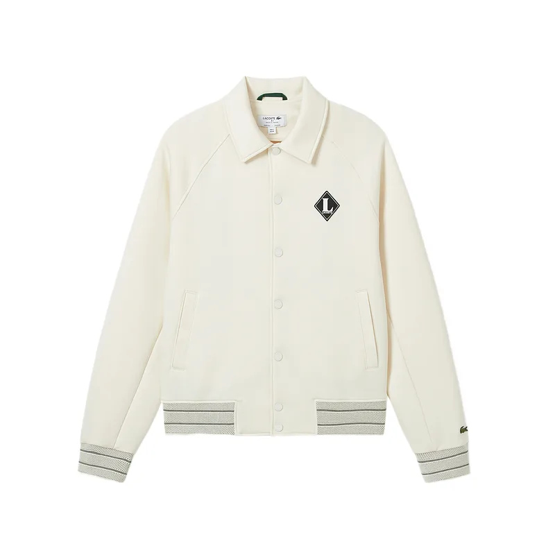 Куртка мужская с лацканом LACOSTE, XFJ/Cream White