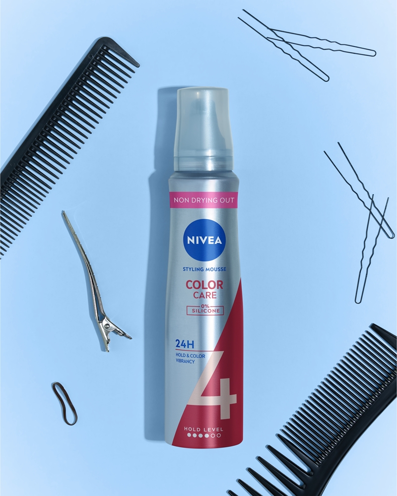 Мусс для укладки волос Color Panthenol & Vitamin B3 Nivea, 150 мл — фото 4