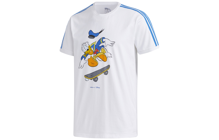 

Футболка мужская белая Adidas Neo с втачными рукавами