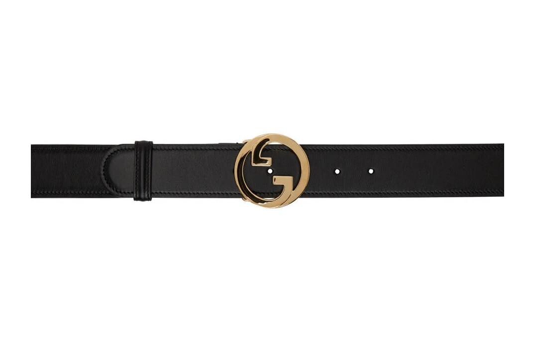 

GUCCI Мужской кожаный ремень, Black