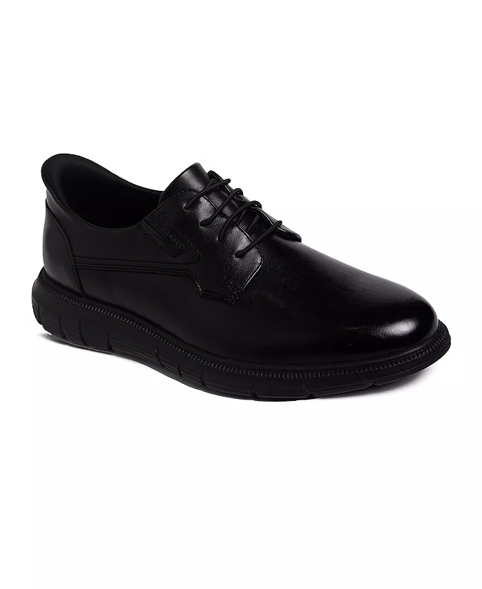 

Мужские лёгкие кожаные оксфорды Cloud Street Hands-Free Slip-On Marc Joseph New York, черный