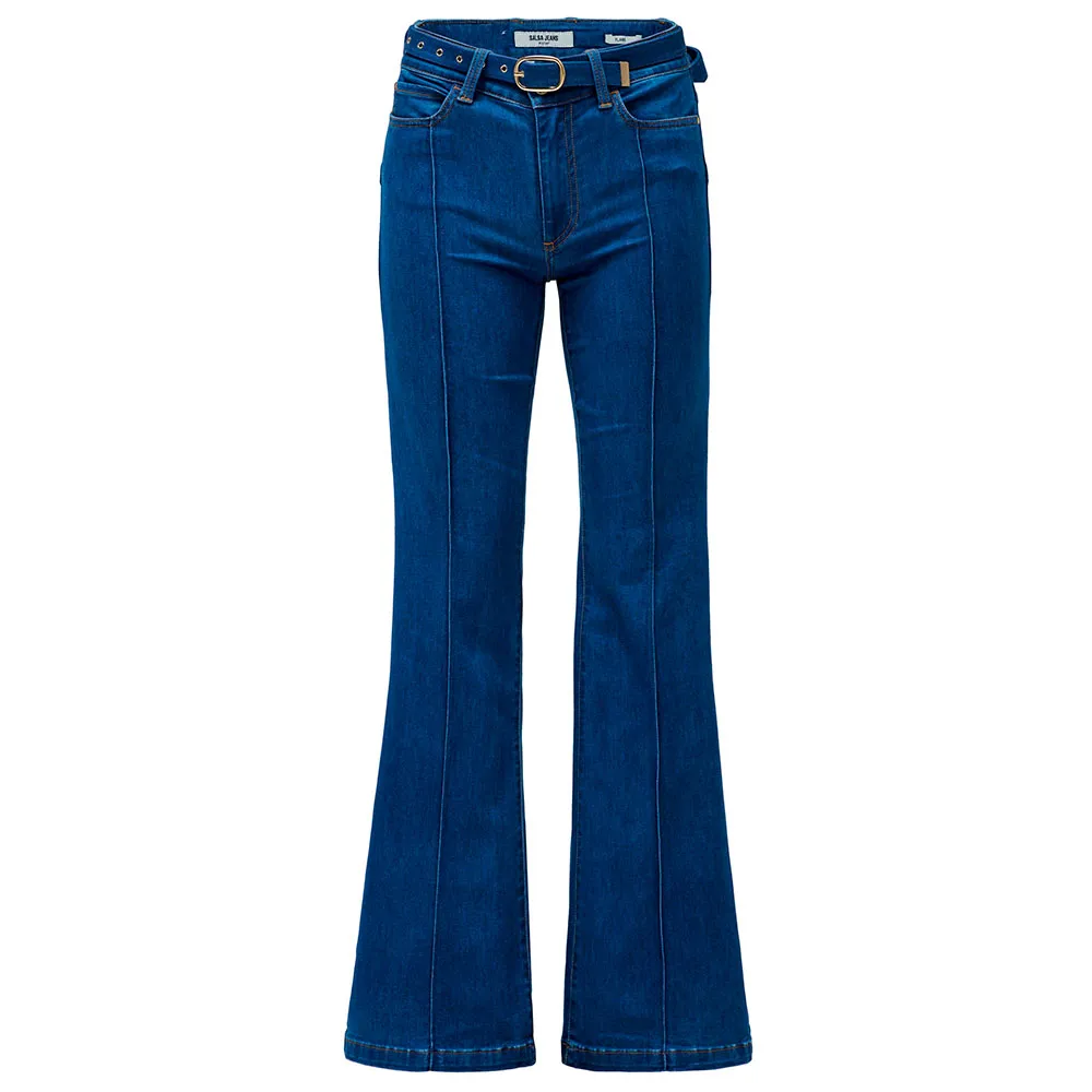 

Джинсы Salsa Destiny Belt Push In Flare Fit, синий