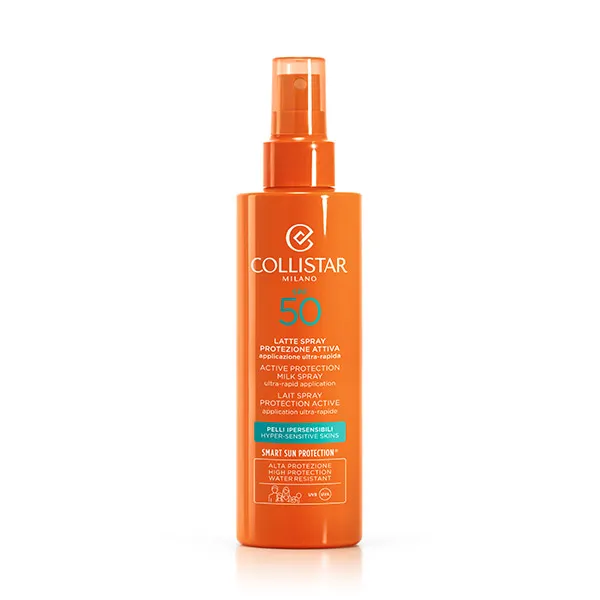 

Солнцезащитный крем Latte Spray Protezione Attiva Spf 50 Collistar, 200 ml
