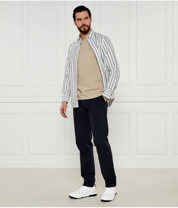 Кожаные кроссовки Tommy Hilfiger, белый — фото 2
