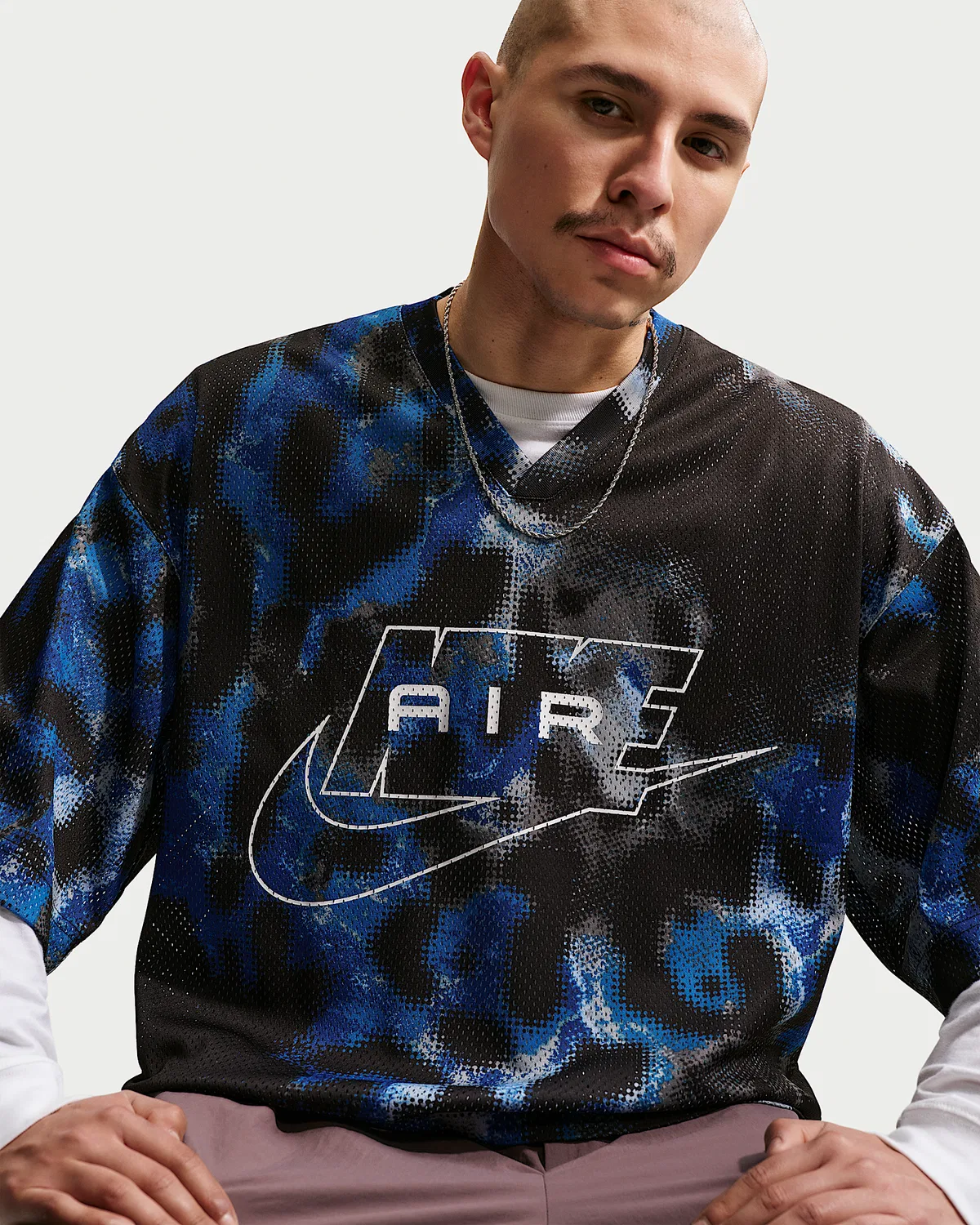Мужская джерси Nike Air, Blue Crystal — фото 3