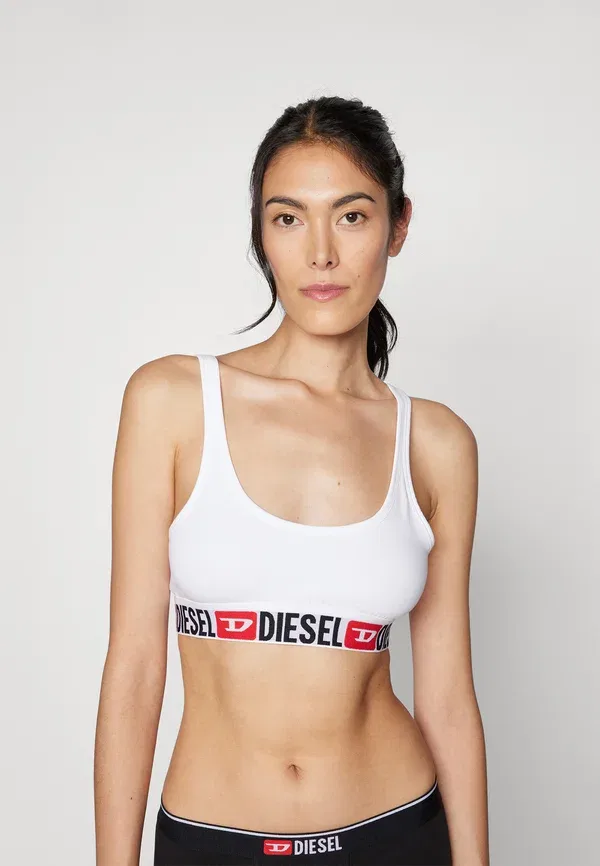 Бюстгальтер-бандо Diesel, белый