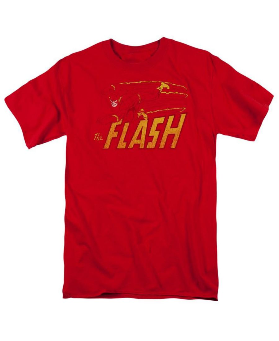 

Мужская футболка DC Comics Flash Flash Speed с коротким рукавом и эффектом потертости Flash, Red, Серый, Мужская футболка DC Comics Flash Flash Speed с коротким рукавом и эффектом потертости Flash, Red
