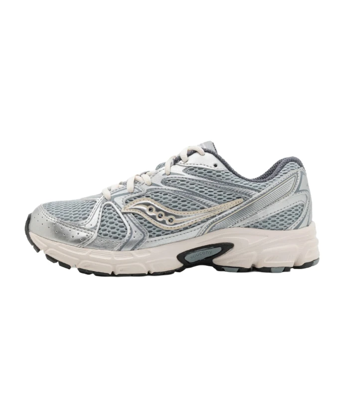 

Серебряно Кремовые кроссовки Millennium Saucony, серый