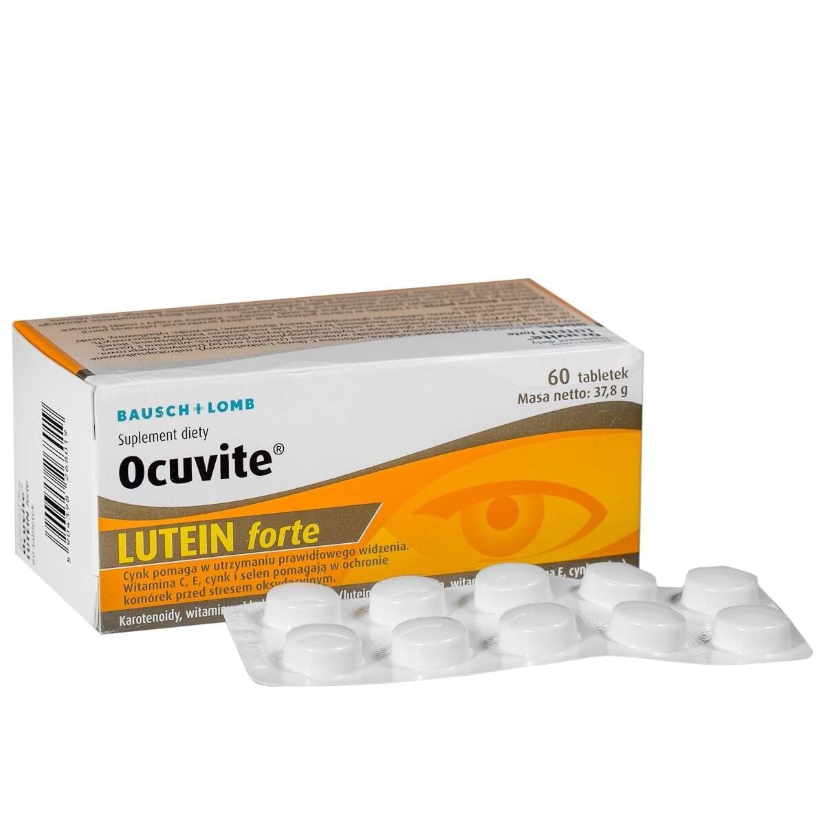 

Ocuvite Лютеин Форте, пищевая добавка, 60 таблеток Bausch Lomb