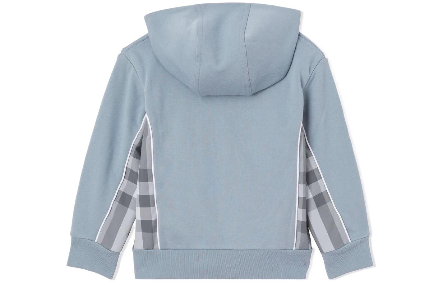 Детская толстовка Burberry, цвет Blue — фото 2