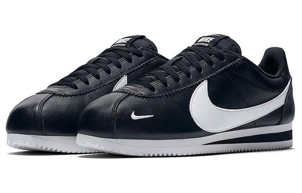 Кроссовки классические cortez premium Nike, черный — фото 3