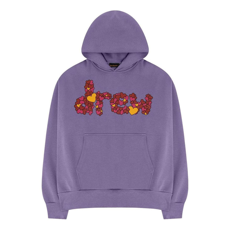 

Худи Drew House Love Drew Hoodie 'Lavender', фиолетовый