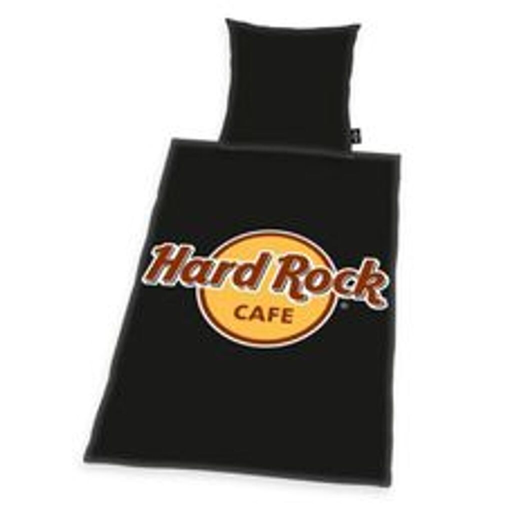 

Постельное белье Renforce 135х200 Hard Rock Cafe черный Herding