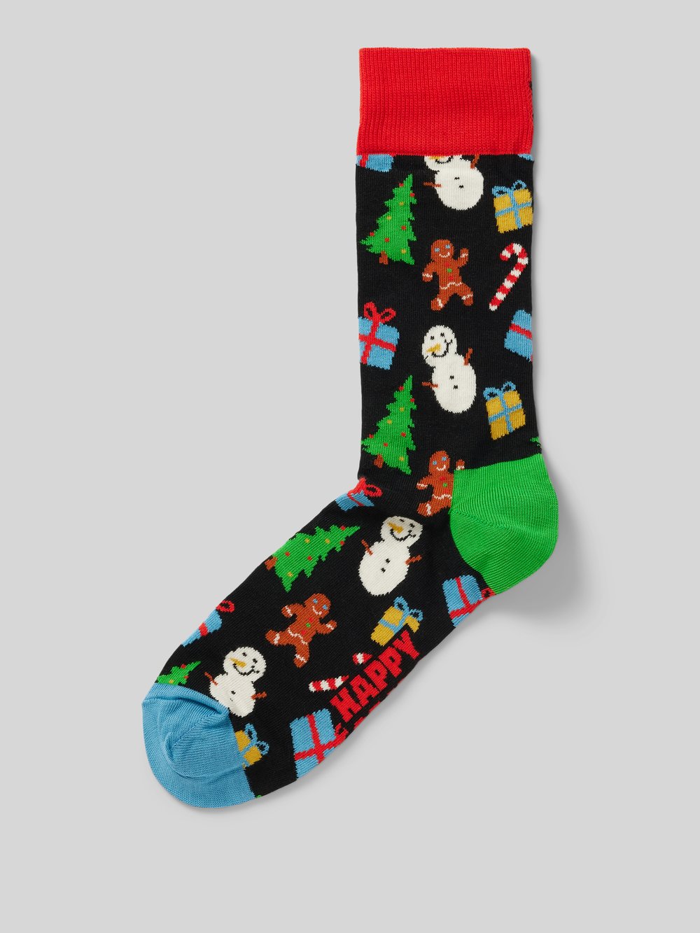 

Носки с узорчатой ​​вышивкой, модель «Bring It On» Happy Socks, черный