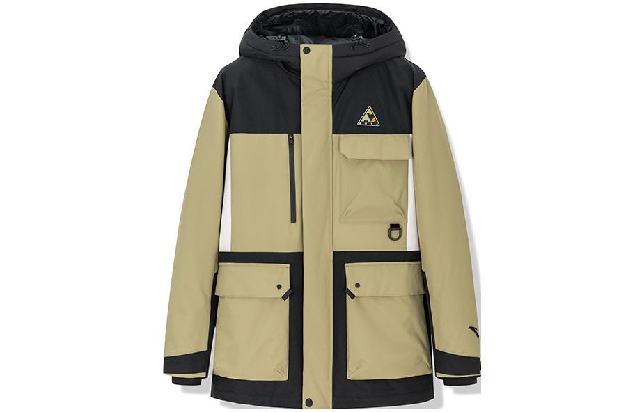 

Пуховик Anta Outdoor Collection мужской светло-умбра, Желтый, Пуховик Anta Outdoor Collection мужской светло-умбра