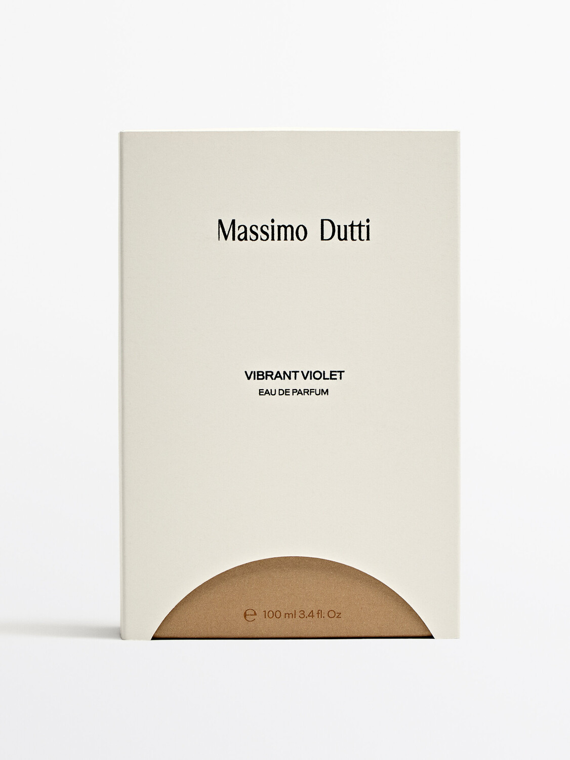 Яркая фиолетовая парфюмированная вода Massimo Dutti, 100 мл, коричневый