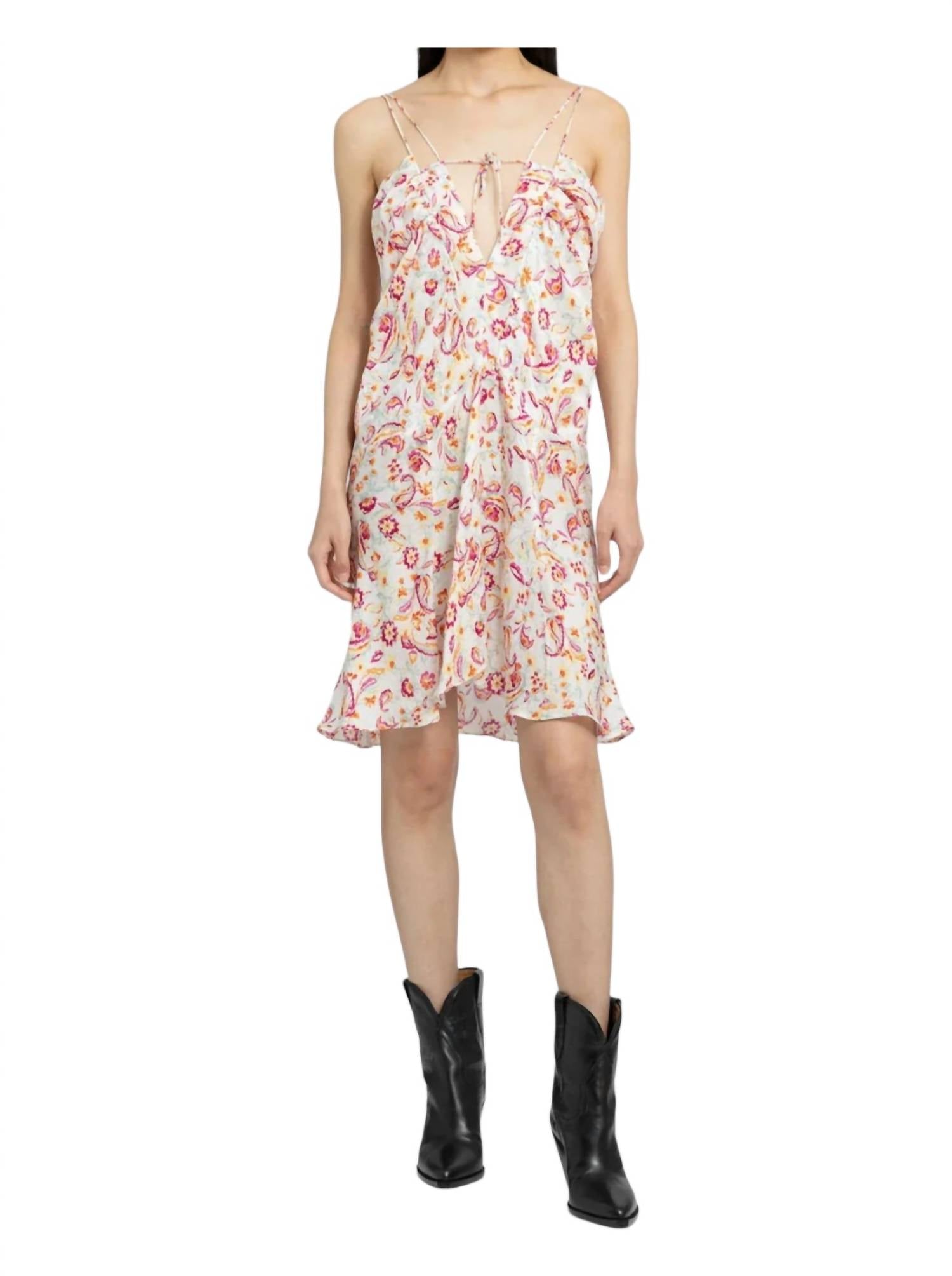 

Платье Presly цвета экрю Isabel Marant, цвет ecru