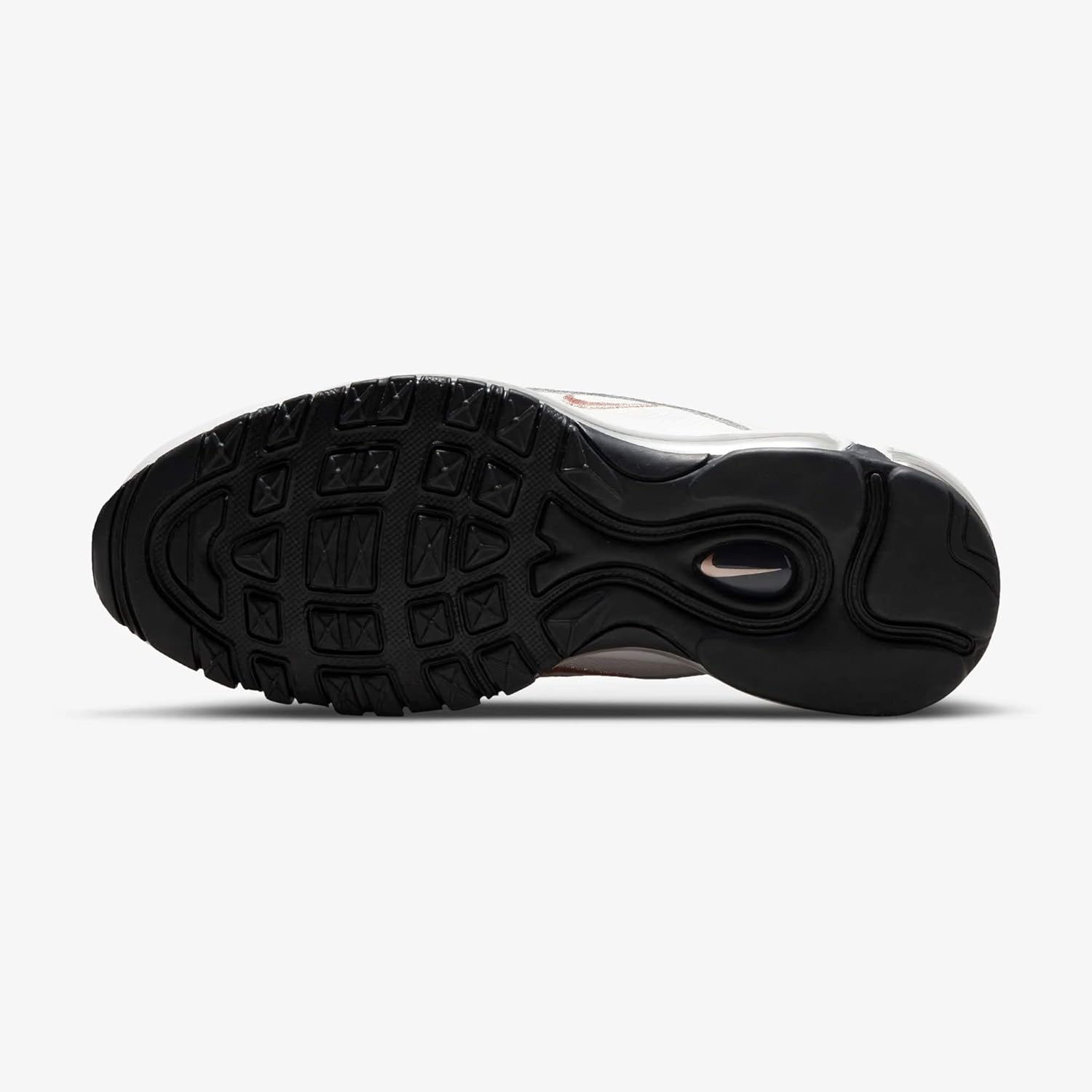 Мужские кроссовки для бега Nike Air Max 97 (GS) Competition, белый/красный/бронзовый — фото 4