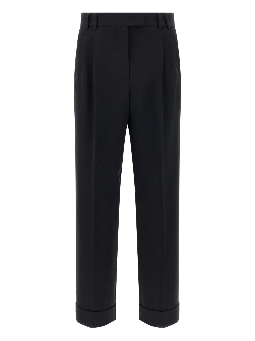 

Брюки Albertino со складками и манжетами ALBERTO BIANI, черный