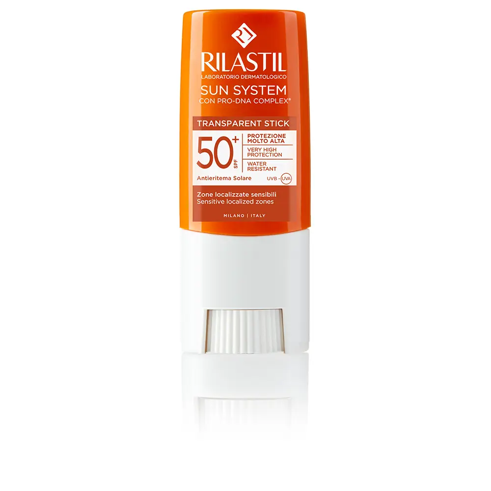 

Солнцезащитный крем Sun System Spf50+ Stick Transparente Rilastil, 8,5 гр