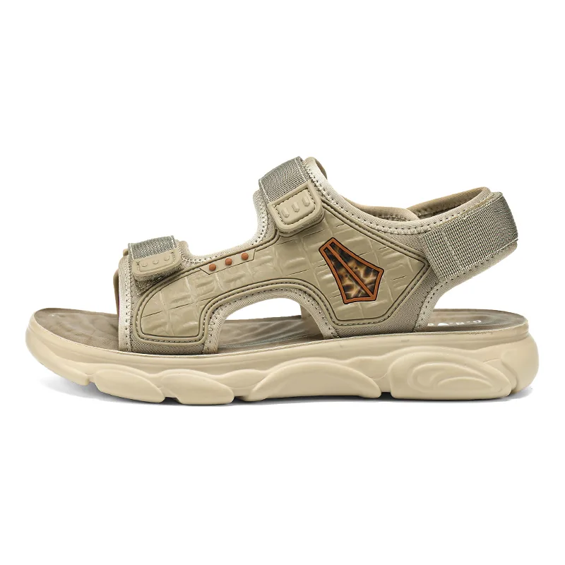 G.N.SHIJIA Пляжные сандалии мужские black/khaki