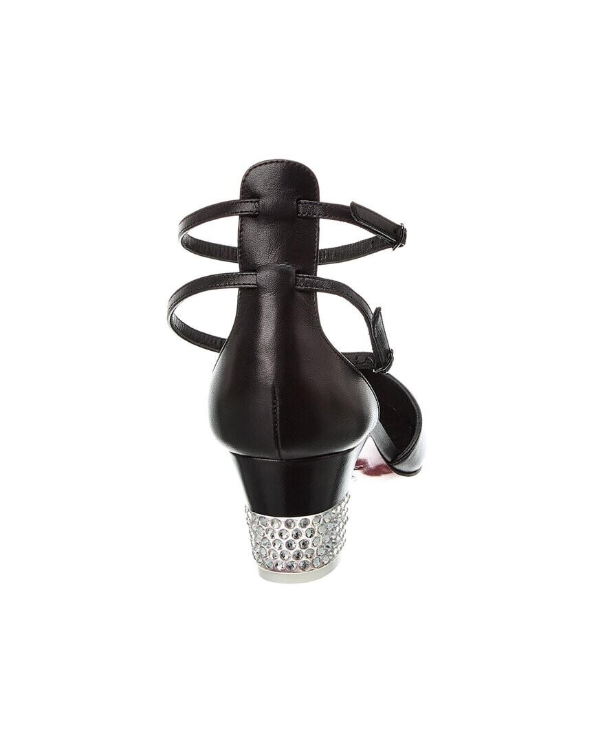 

Christian Louboutin Cassandrinetta 45 Кожаные туфли, черный