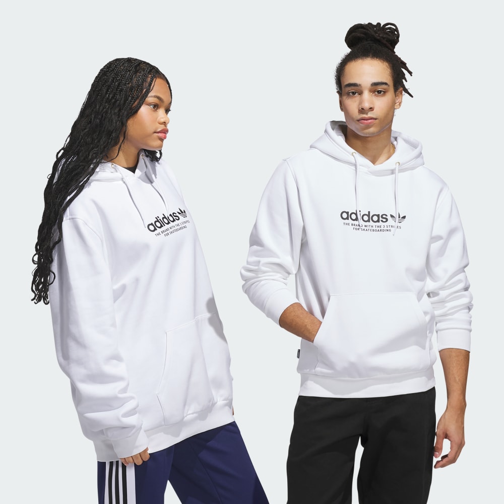 

Спортивное худи Adidas 4.0 Logo Hoodie (Gender Neutral), белый/черный