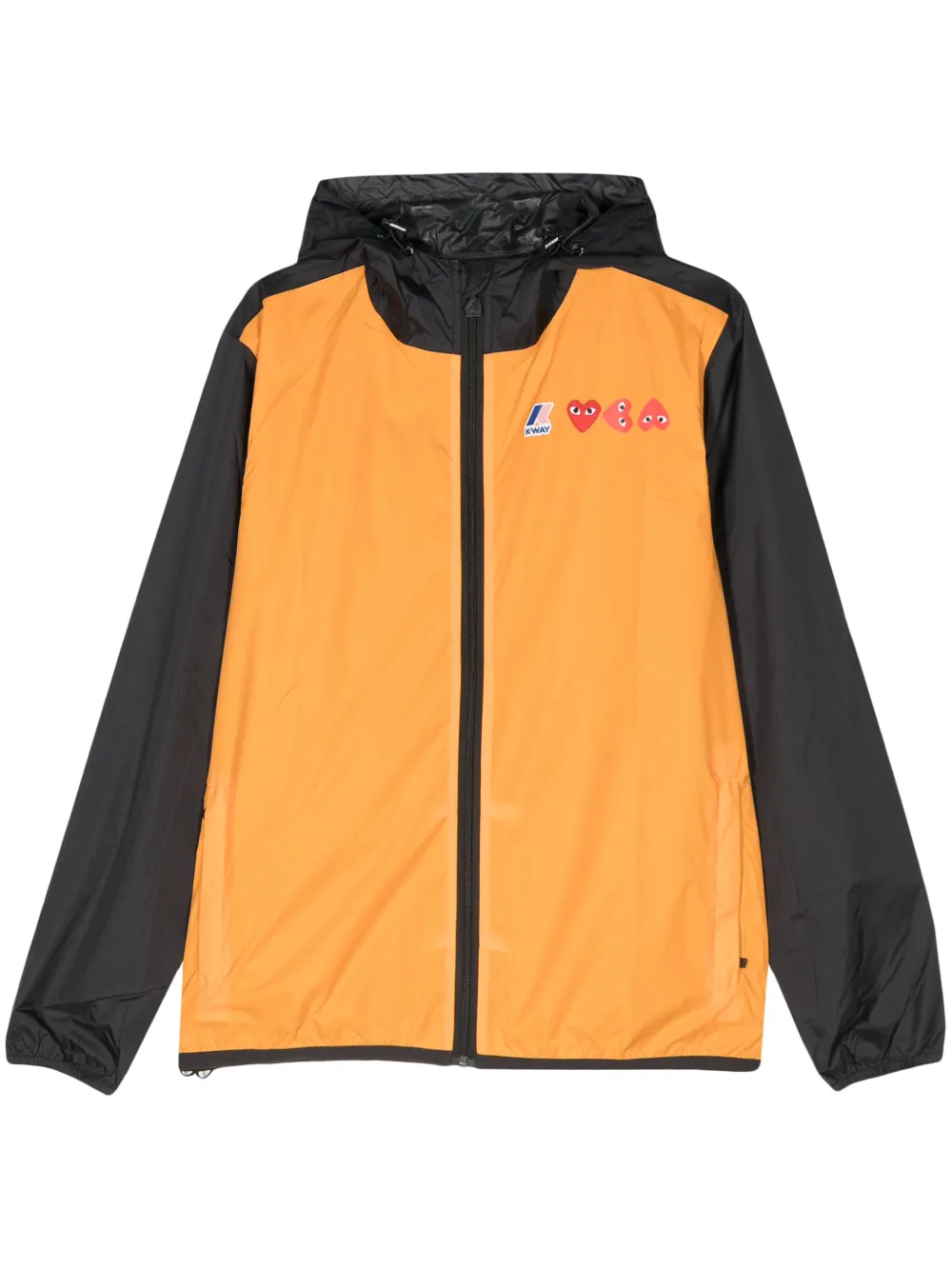 

Куртка Claude с капюшоном из коллаборации с K-Way Comme Des Garçons Play, черный