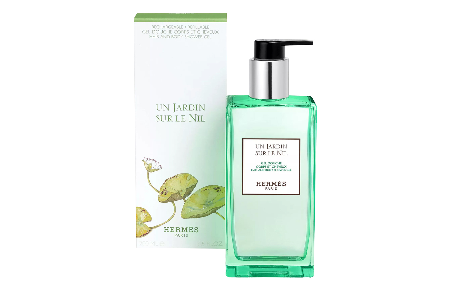

Гель для душа nile river garden, очищающий, увлажняющий, ароматный, 200ml HERMES