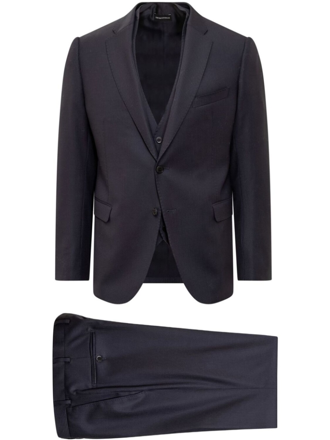 

Однобортный костюм Emporio Armani, синий