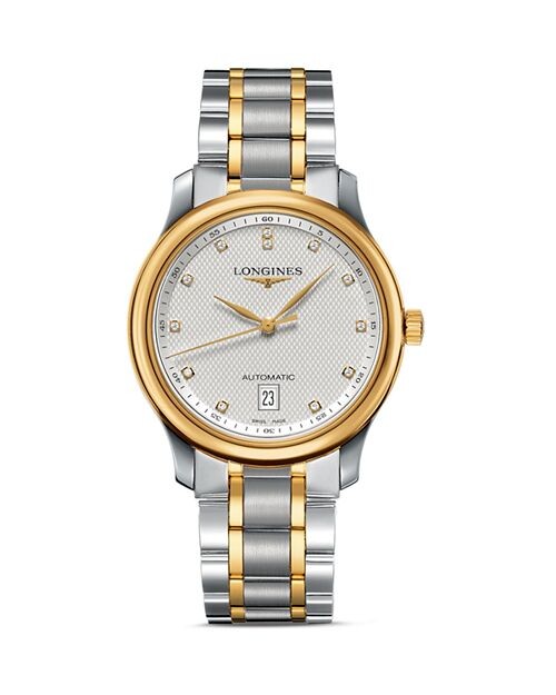 

Часы Master Collection, 38,5 мм Longines, цвет Silver/Gold