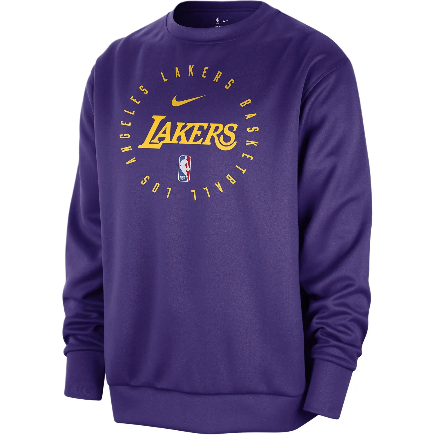 Толстовка с логотипом Los Angeles Lakers Dri-FIT NBA Nike, field фиолетовый
