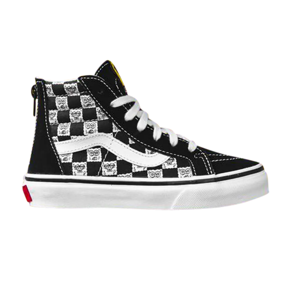 

Кроссовки Nickelodeon x OG Sk8-Hi Zip LX Kids Vans, черный