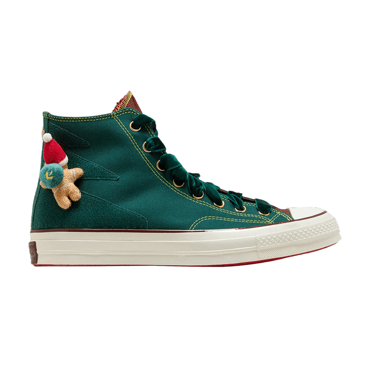 

Кроссовки Converse Chuck 70 High 'Christmas Pack - Gingerbread Man', зеленый