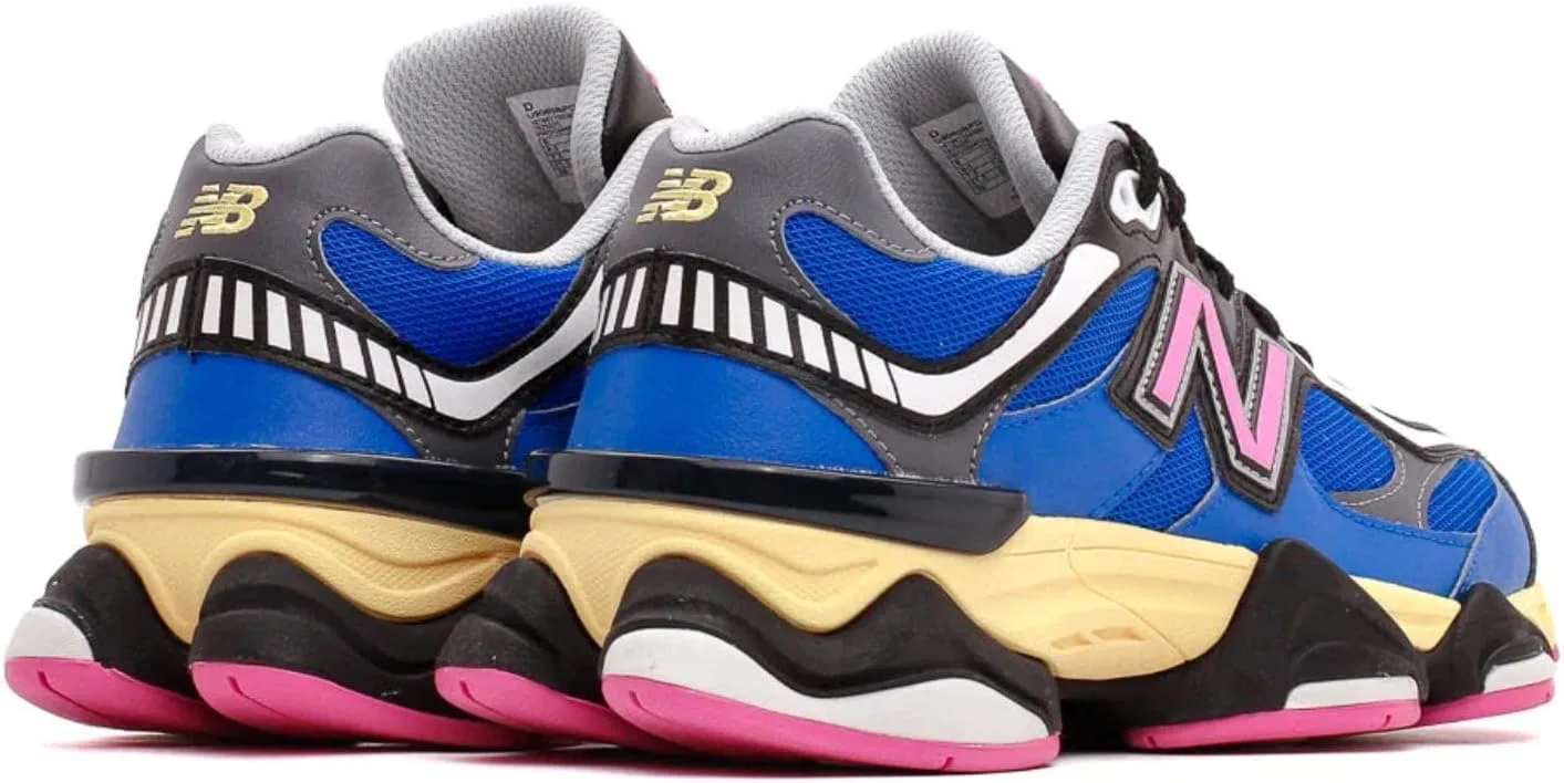 Кроссовки New Balance Kids 574 New-b V2 Familiar Ground, цвет Blue/Pink/Yellow — фото 3