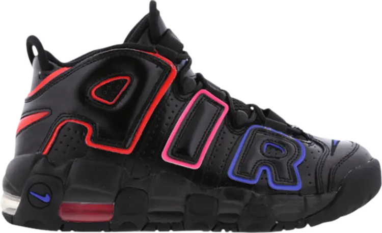 

Кроссовки Air More Uptempo GS 'Electric', черный