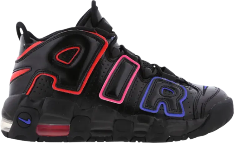 

Кроссовки Air More Uptempo GS 'Electric', черный
