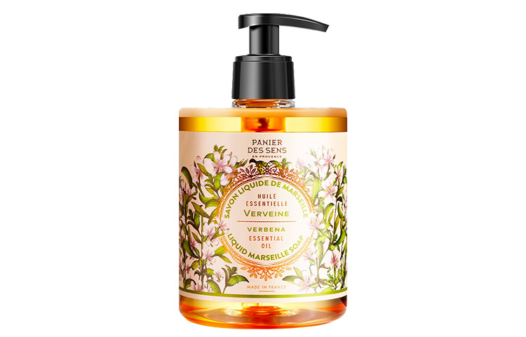 

Жидкое мыло для уборки Marseilles с ароматом жасмина, розы и нероли PANIER DES SENS, active verbena