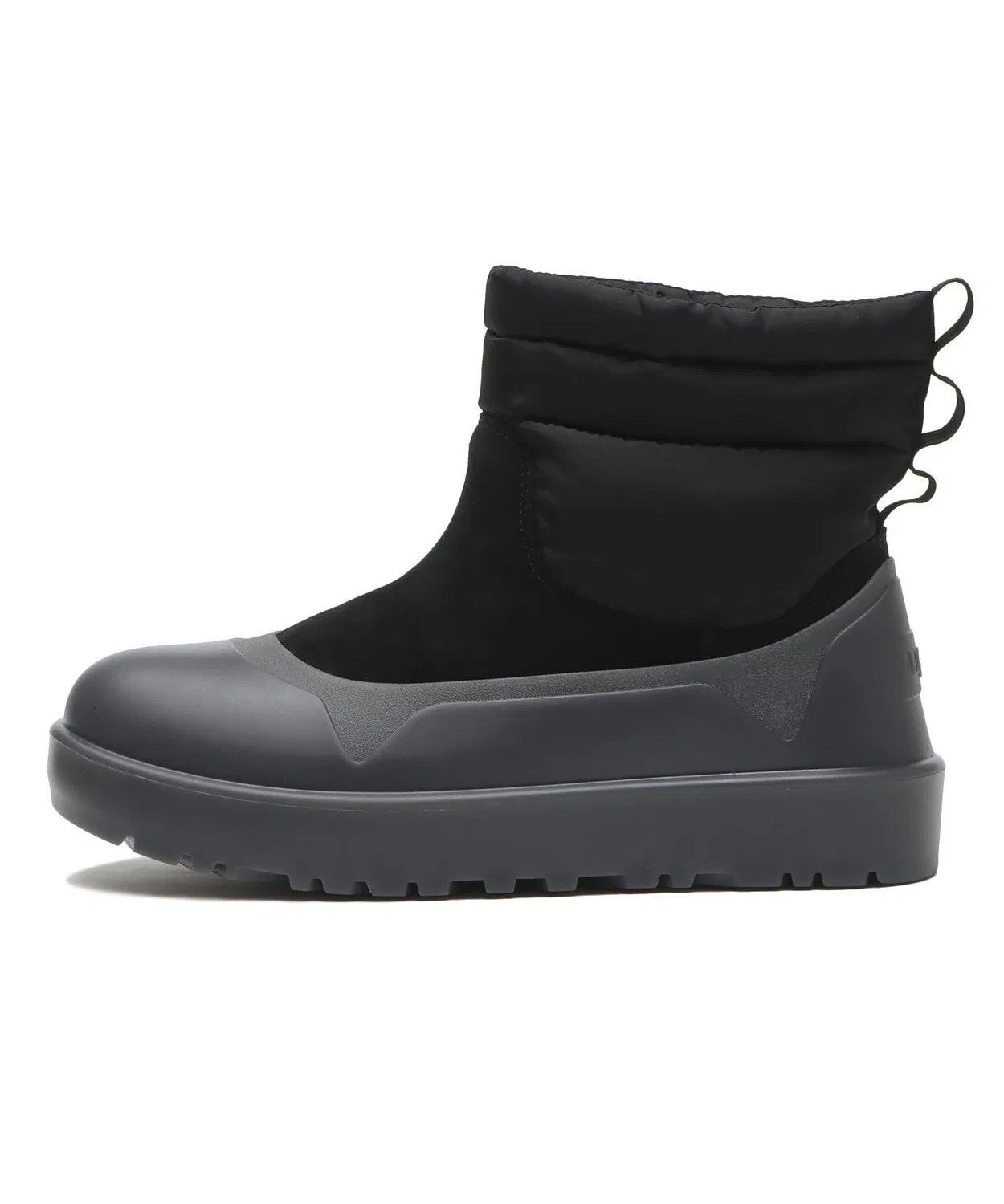 Ботинки CLASSIC MINI MOD UGG из кожи с мехом ブラック
