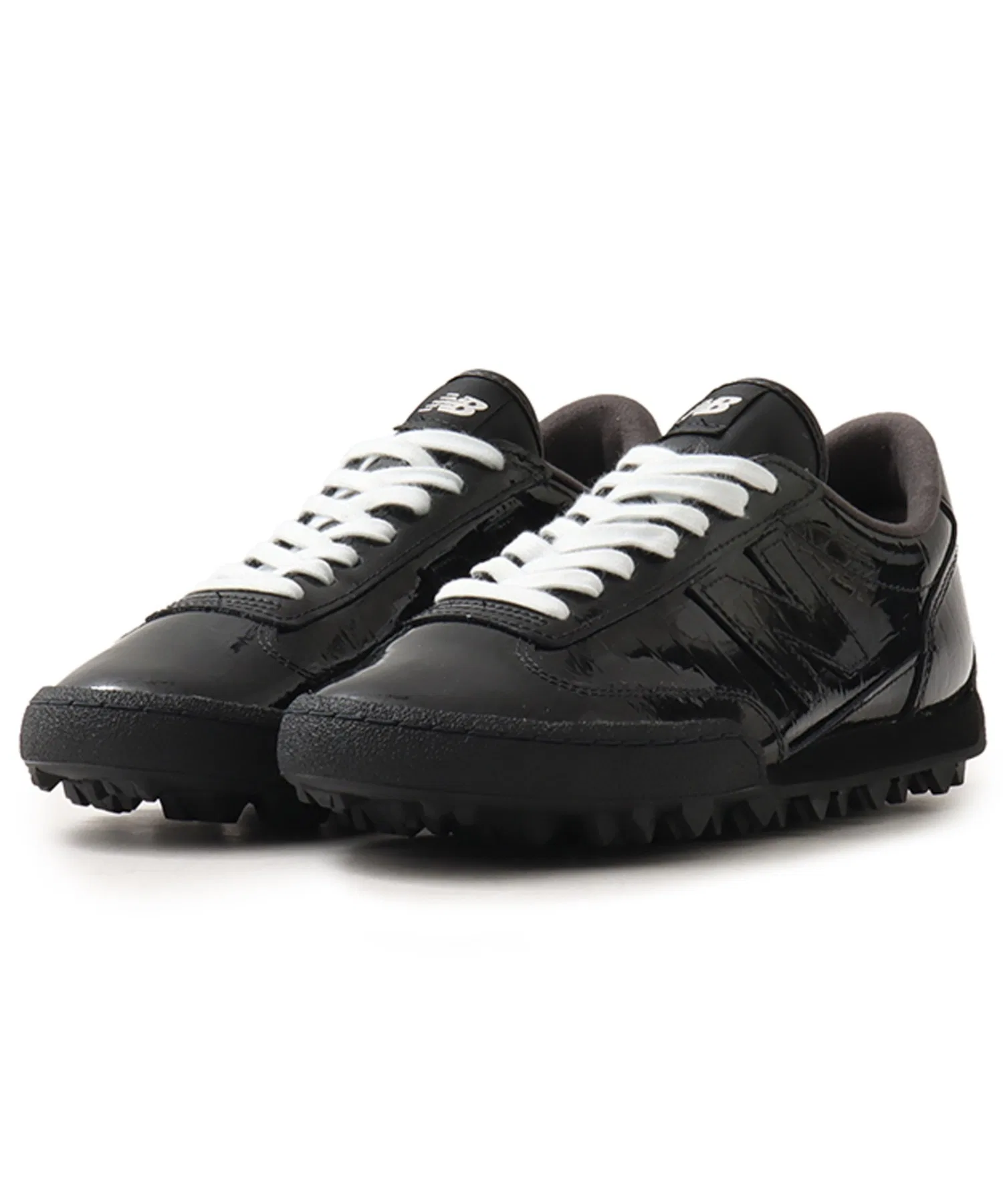 Унисекс кроссовки из натуральной кожи New Balance UGTR2SV чёрные