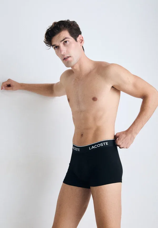 Трусы 5 в 1 Lacoste, графит/зелёный королевский/тёмно-синий/чёрный