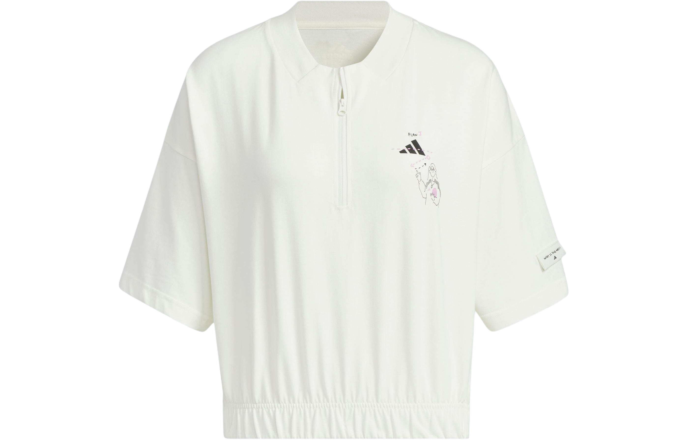 

Adidas Футболка женская, нефритовая, белая